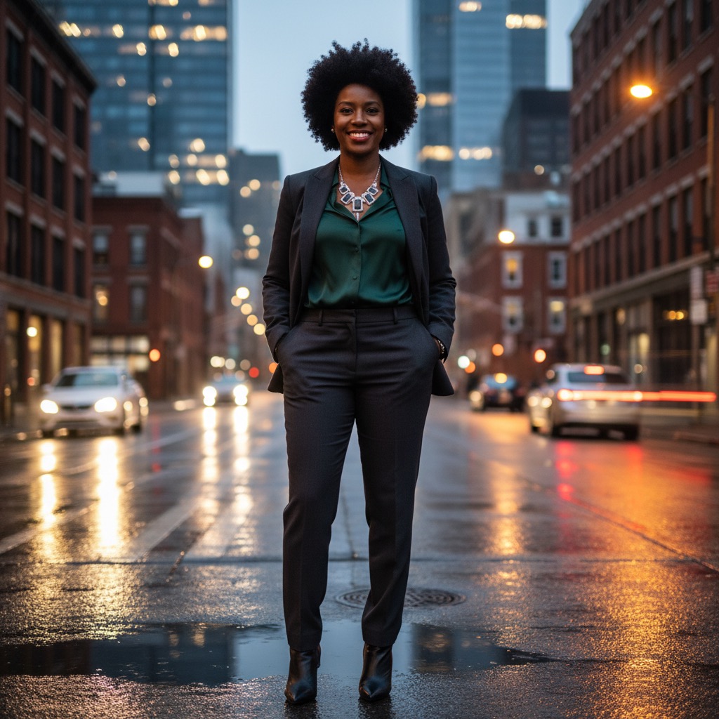 black woman